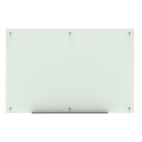 Luxor Wall Mounted Glass Whiteboard 60 X 40 Magnetic Tempered Glass Surface
