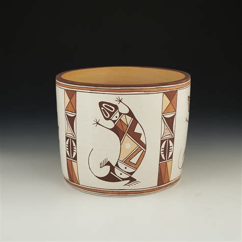 Native American Pottery Jewelry And Zuni Fetishes