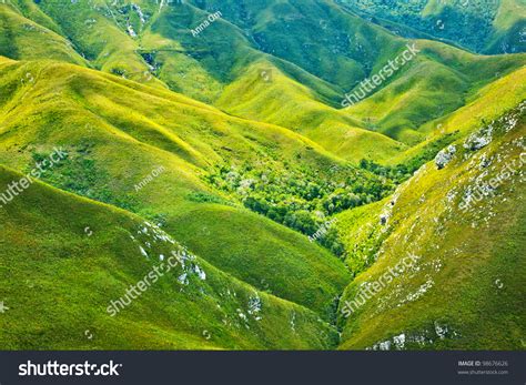 South African Mountains Beautiful Landscape Background