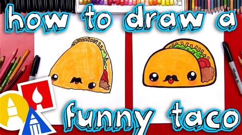 How To Draw A Funny Taco Youtube