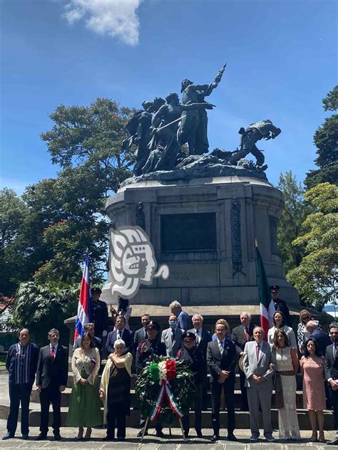Embajada De México En Costa Rica Celebra La Independencia Con Ofrenda
