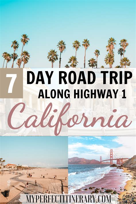California Road Trip Itinerary 7 Days Along Pch California Travel