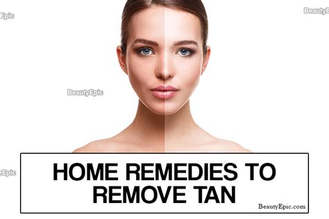 7 Natural Remedies To Remove Tan At Home