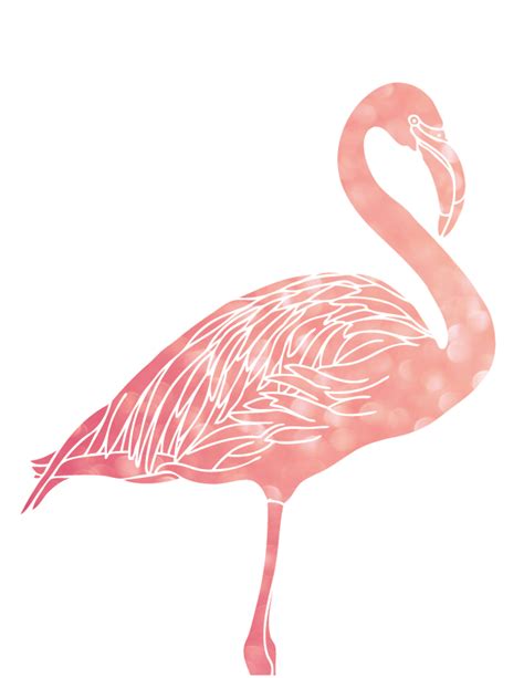 Oh So Lovely Blog More Free Pink Flamingo Printables