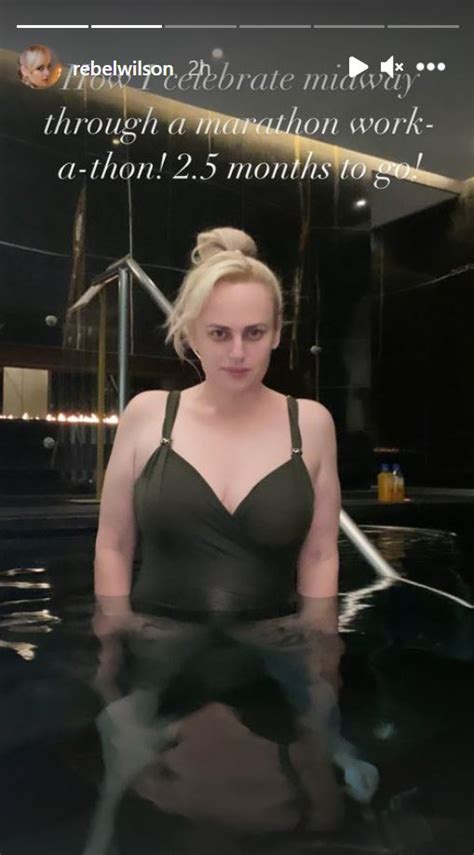 Rebel Wilson Chills In Swimsuit After Losing 66lbs In Year Of Health