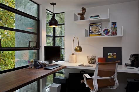 Woodside Residence Contemporary Home Office Other Metro By