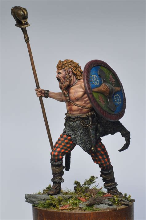 Celtics are raised to be warriors from childhood. Celtic warrior (1 century BC) by KonstantinPinaev · Putty ...