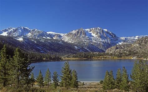 June Lake Sierra Nevada Mountains By Greg Vaughn Sierra Nevada