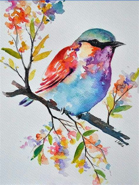 Pin By Hadir Hadir On Art Watercolor Bird Watercolor Art Original