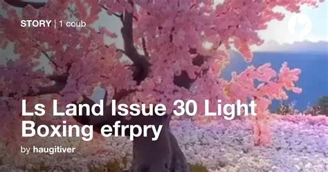 Ls Land Issue 30 Light Boxing Efrpry Coub