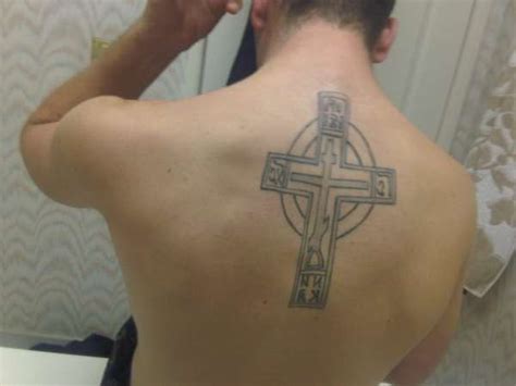 Greek Orthodox Cross Tattoo