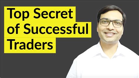 Top Secret Of Successful Traders Trading Secrets In Stock Market