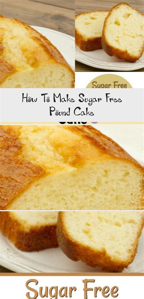 I have different pound cake recipes made with other ingredients, for example: This sugar free pound cake recipe is so delicious to make! #sugarfree #dessert #home… in 2020 ...