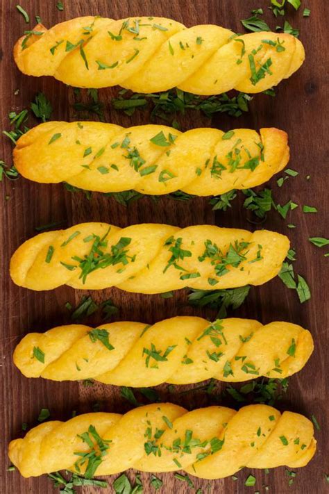 Baked goods fresh from the oven spread tantalizing ar. BEST Keto Garlic Cheddar Bread Twists! Low Carb Fathead