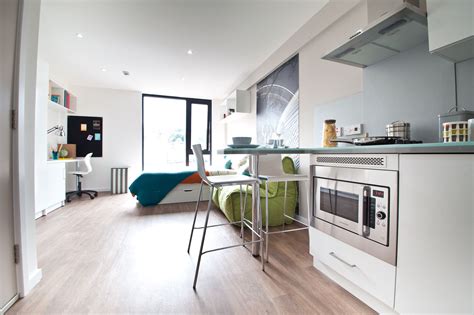 Studio room at Edge Apartments Birmingham - Birmingham's finest student