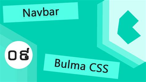 Bulma CSS Framework Tutorial 09 Navbar YouTube