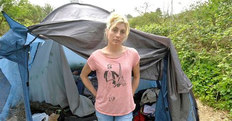 Tent City Essex Rundown Encampment That 20 Desperate People Now Call