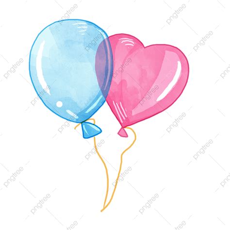 Pink Balloon Clipart Vector Pink Blue Balloon Balloon Confession