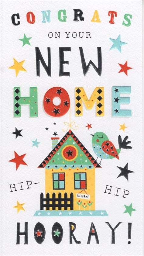 Congrats On Your New Home Greeting Card New Home Greetings New