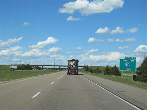 Nebraska Interstate 76 Eastbound Cross Country Roads