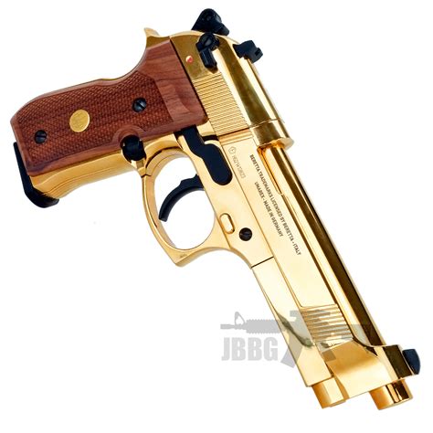 Beretta M92 Fs 24k Gold Plated Umarex Air Pistol Just Air Guns