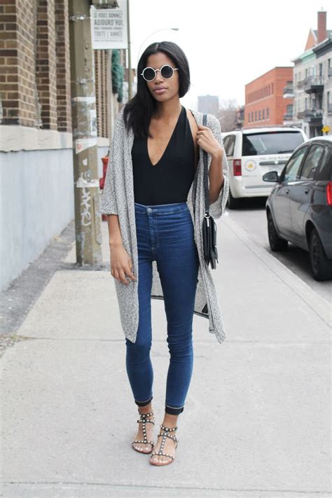 Gallery For Black High Waisted Jeans Outfit
