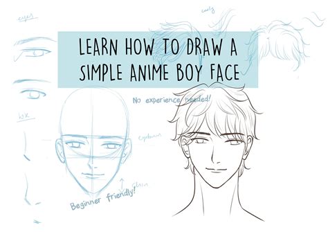 Ultimate Beginner S Guide To Drawing Male Anime Face Veldymort Co