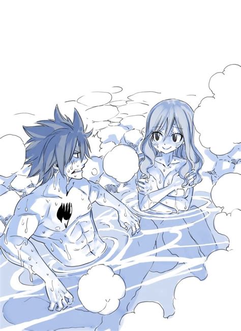 Fairy Tail Creator Shares Steamy Gruvia Sketch