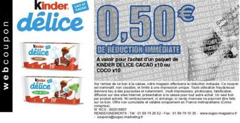 Si vous cherchez des bons plans pour réaliser des économies sur vos courses du quotidien par exemple, vous devriez trouver votre bonheur sur cette page ! Bons de réduction Kinder (automne 2019)