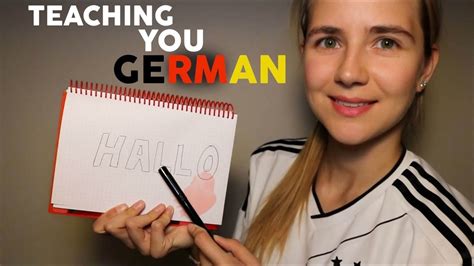 asmr german teacher youtube