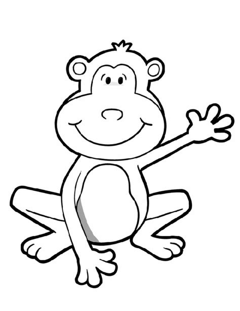 Currently, we advise free printable monkey coloring pages for you, this post is related with baby farm animals coloring pages printable free. Animal coloring pages for kids | Monkey coloring pages, Animal coloring pages, Coloring pages