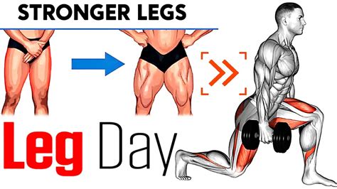 Do These 10 Exercises To Get Massive And Strong Legs Youtube