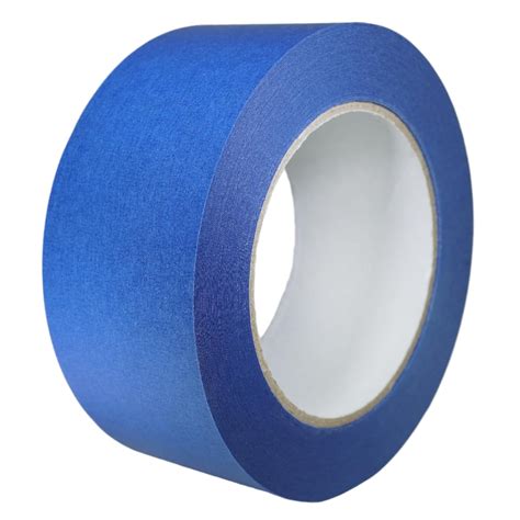 Blue Uv Resistant Painters Grade Masking Tape With Residue Free Rubber
