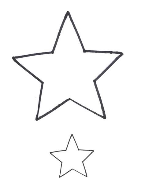 Small Star Template Clipart Best