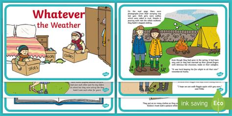 Whatever The Weather Story Pdf Primary Resources