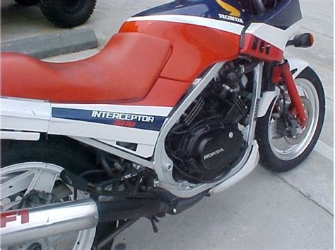As many as 8 yrs stored in the garage. Buy 1986 Honda interceptor 500 VFR500 on 2040-motos