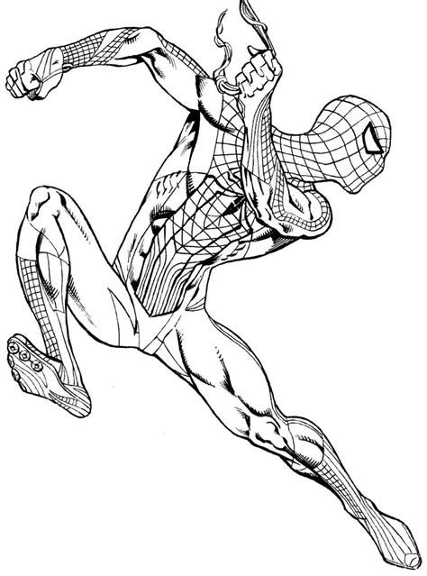 Miles morales coloring pages from spider man into the spider verse is shared in category milesmorales coloring pages at 2019 05 16 15 11 49. Miles Spider Man - Free Coloring Pages