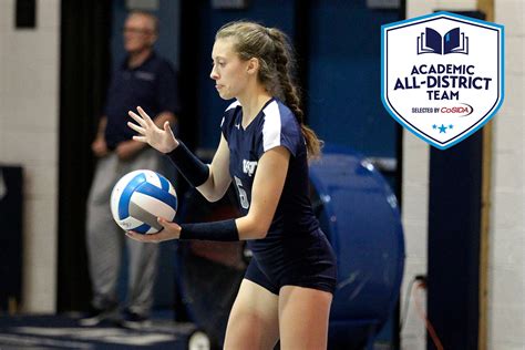 Volleyball Moore Named First Team Academic All District By Cosida