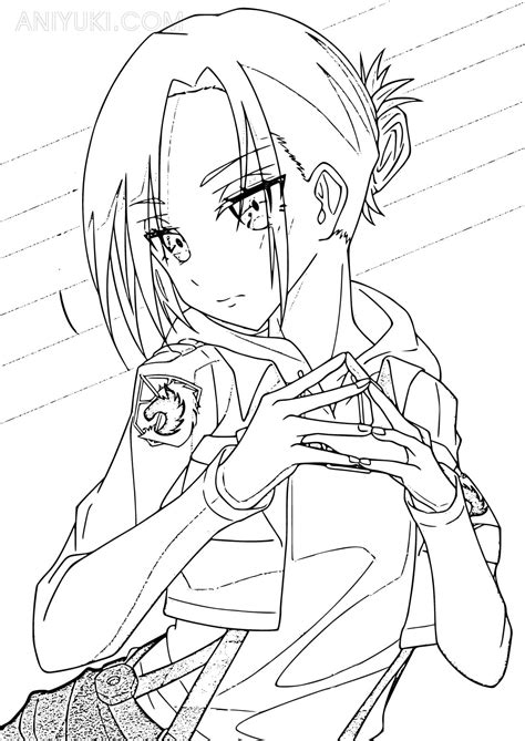 Dibujos De Annie Leonhart Para Colorear