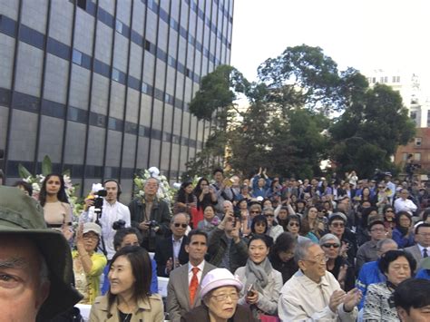 Comfort Women Memorial Unveiling Press Conference In San Francisco