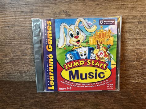 Jump Start Learning Games Music Ages 5 8 Cd Rom For Windows And