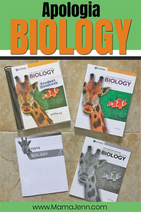 Apologia Homeschool Biology Curriculum