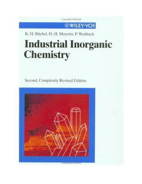 Libros Técnicos Industrial Inorganic Chemistry Buchel K H