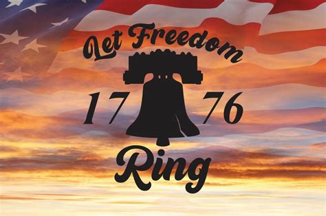 Let Freedom Ring Liberty Bell SVG Freedom Vector Happy Th Etsy