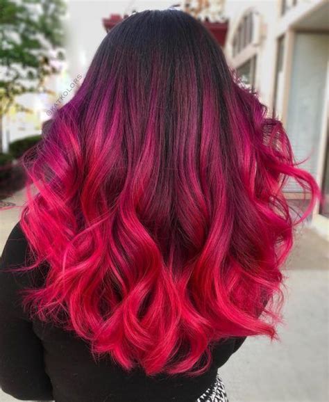 How To Get Pink OmbrÃ© Hair 22 Cute Ideas For 2023 Pink Ombre Hair
