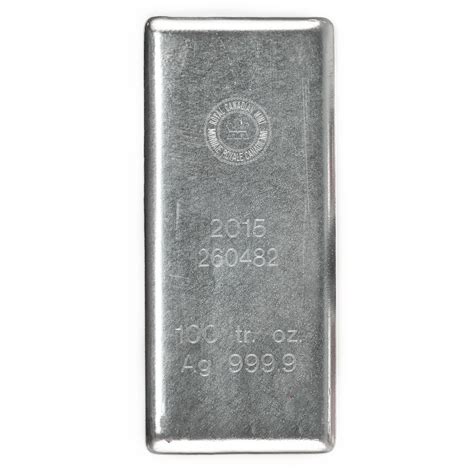 100 Oz Silver Bars Texas Precious Metals