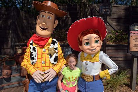 Walt Disney World Magic Kingdom Character Meet And Greets Woody And