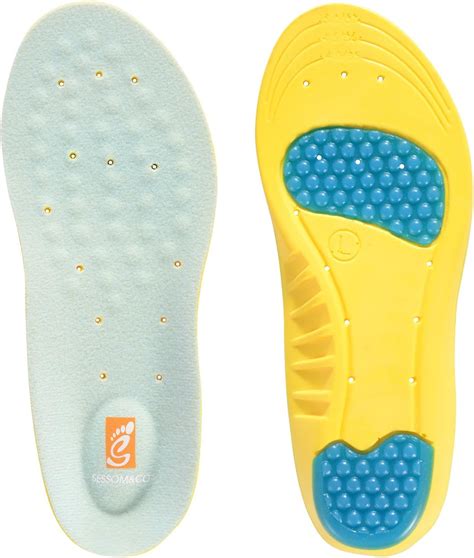Sessomandco Memory Orthotic Insoles With Arch Support Shock Absorption Metatarsal Pad Stoma Design