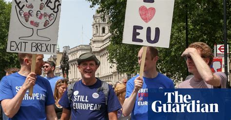 Anti Brexit People S Vote March In London In Pictures Politics The Guardian