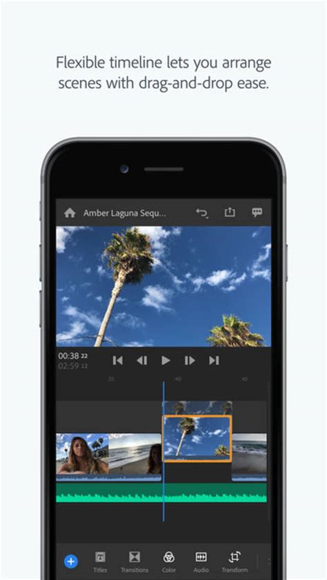Premiere rush cc as adobe is a simplified version of premiere pro is an application designed for mobile videoblogerov and shooting enthusiasts. Adobe Premiere Rush CC for iPhone - Download